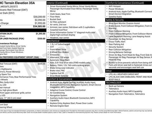Used 2026 GMC Terrain Elevation w/ Black Edition FWD image 5