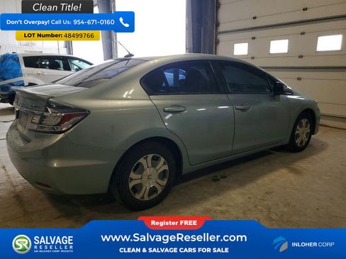 Used 2013 Honda Civic Hybrid Sedan image 4
