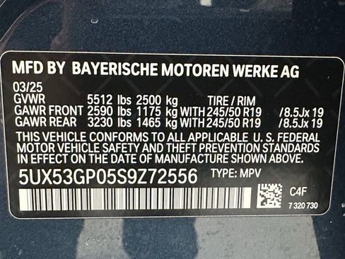 Used 2025 BMW X3 xDrive30i w/ M Sport Package image 11