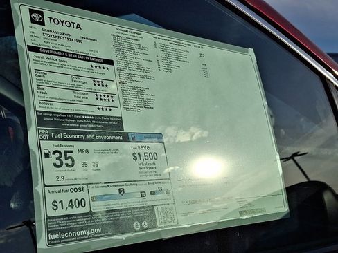 New 2026 Toyota Sienna Limited image 21