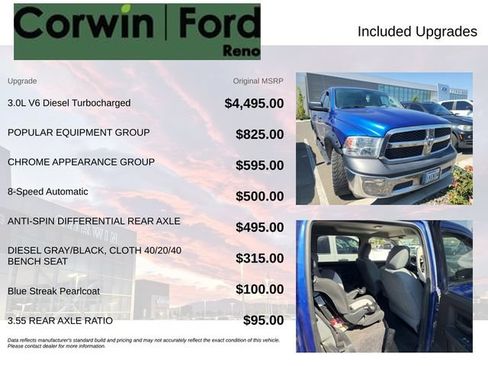 Used 2018 RAM 1500 Tradesman w/ Popular Equipment Group AWD/4WD image 3
