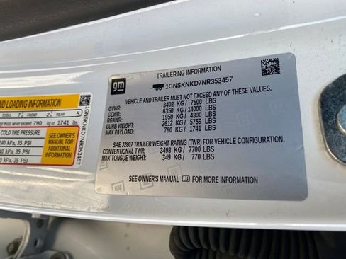 Certified 2022 Chevrolet Tahoe LT w/ Luxury Package image 25