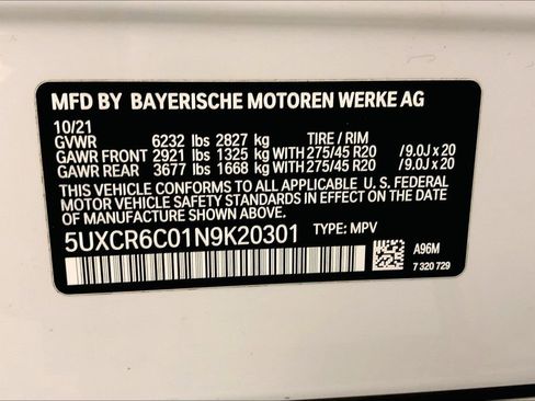Certified 2022 BMW X5 xDrive40i w/ M Sport Package image 32