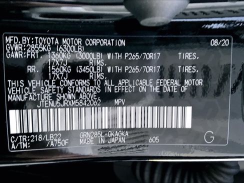 Used 2021 Toyota 4Runner SR5 Premium w/ Moonroof Package AWD/4WD image 33