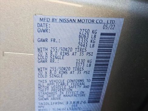 Used 2022 INFINITI QX60 Luxe w/ Cargo Package image 24