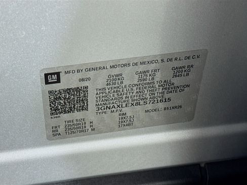 Used 2020 Chevrolet Equinox LT w/ Sport Edition FWD image 38