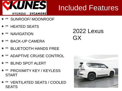 Used 2022 Lexus GX 460 Premium w/ Premium Package AWD/4WD image 2