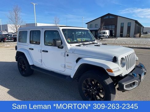 Used 2023 Jeep Wrangler Unlimited Sahara w/ Cold Weather Group image 1