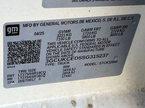 Used 2025 Chevrolet Silverado 1500 Custom Trail Boss image 33