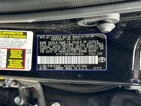 Used 2021 Toyota Camry SE w/ TRD Appearance Package (TMS) AWD/4WD image 22