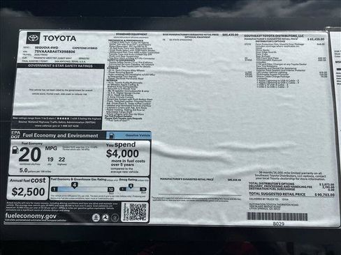 New 2026 Toyota Sequoia Capstone AWD/4WD image 23