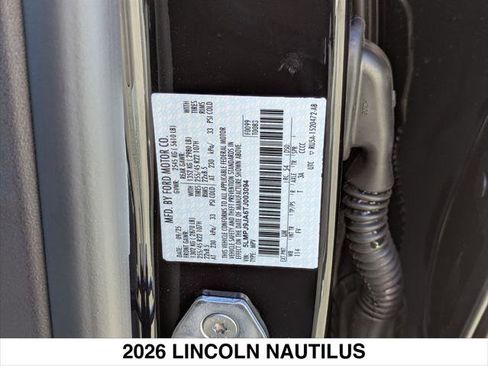 New 2026 Lincoln Nautilus Black Label AWD/4WD image 15