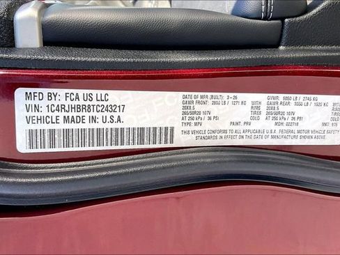 New 2026 Jeep Grand Cherokee Limited AWD/4WD image 13