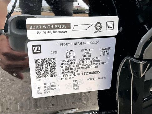 New 2026 Cadillac Lyriq Sport w/ LPO, Floor Liner Package image 13