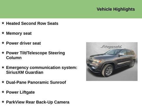 Used 2020 Jeep Grand Cherokee Limited w/ Luxury Group II AWD/4WD image 6