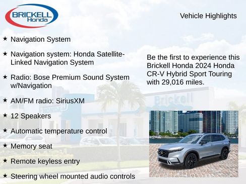 Used 2024 Honda CR-V Sport Touring image 8