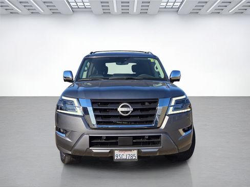 Certified 2024 Nissan Armada Platinum w/ Captain's Chairs Package AWD/4WD image 2