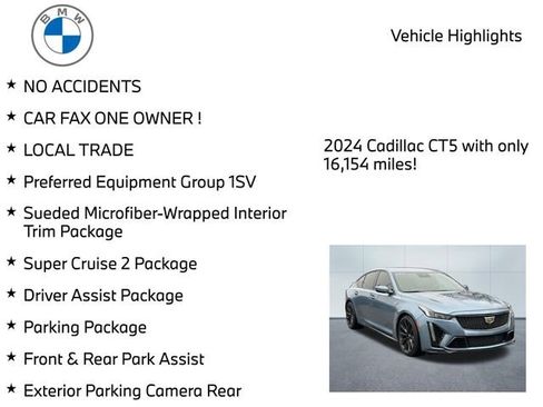 Used 2024 Cadillac CT5 V Blackwing w/ Super Cruise 2 Package image 9