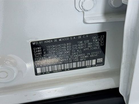 Certified 2024 Honda HR-V LX image 35
