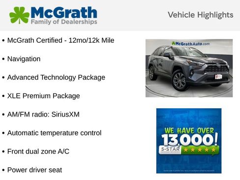 Used 2024 Toyota RAV4 XLE Premium w/ Weather Package AWD/4WD image 6