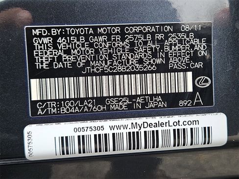 Used 2011 Lexus IS 250 AWD image 30