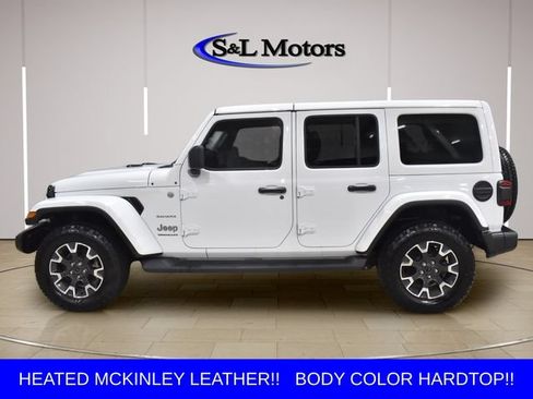 Used 2024 Jeep Wrangler Unlimited Sahara w/ Technology Group AWD/4WD image 4
