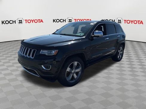 Used 2014 Jeep Grand Cherokee Overland w/ Advanced Technology Group AWD/4WD image 3