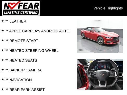 Used 2024 Ford Mustang Premium RWD image 2