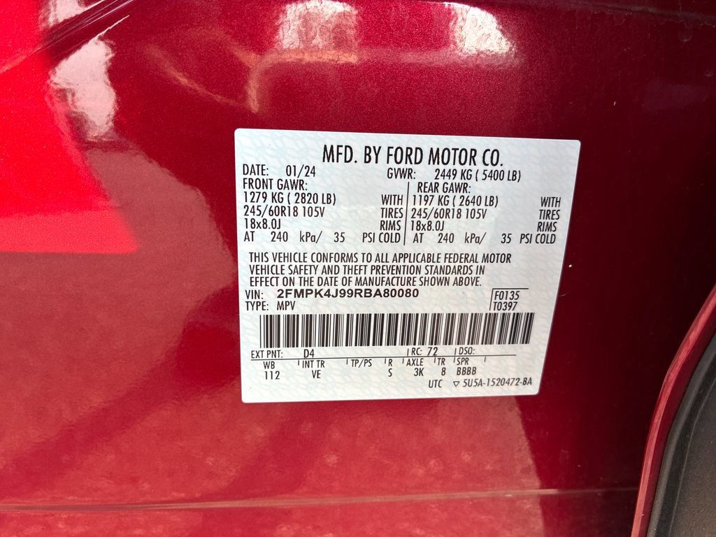Used 2024 Ford Edge SEL AWD/4WD image 29