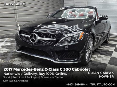 Used 2017 Mercedes-Benz C 300 Cabriolet image 1