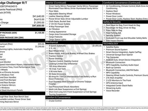 Used 2023 Dodge Challenger R/T w/ Blacktop Package RWD image 28
