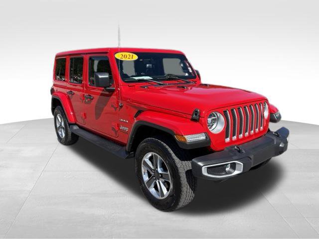 Used 2021 Jeep Wrangler Unlimited Sahara AWD/4WD image 8