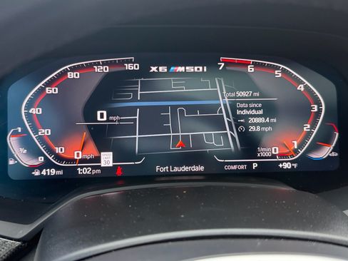 Used 2023 BMW X6 M50i w/ Executive Package AWD/4WD image 22
