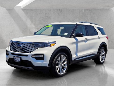 Used 2021 Ford Explorer Platinum w/ Equipment Group 601A AWD/4WD image 9