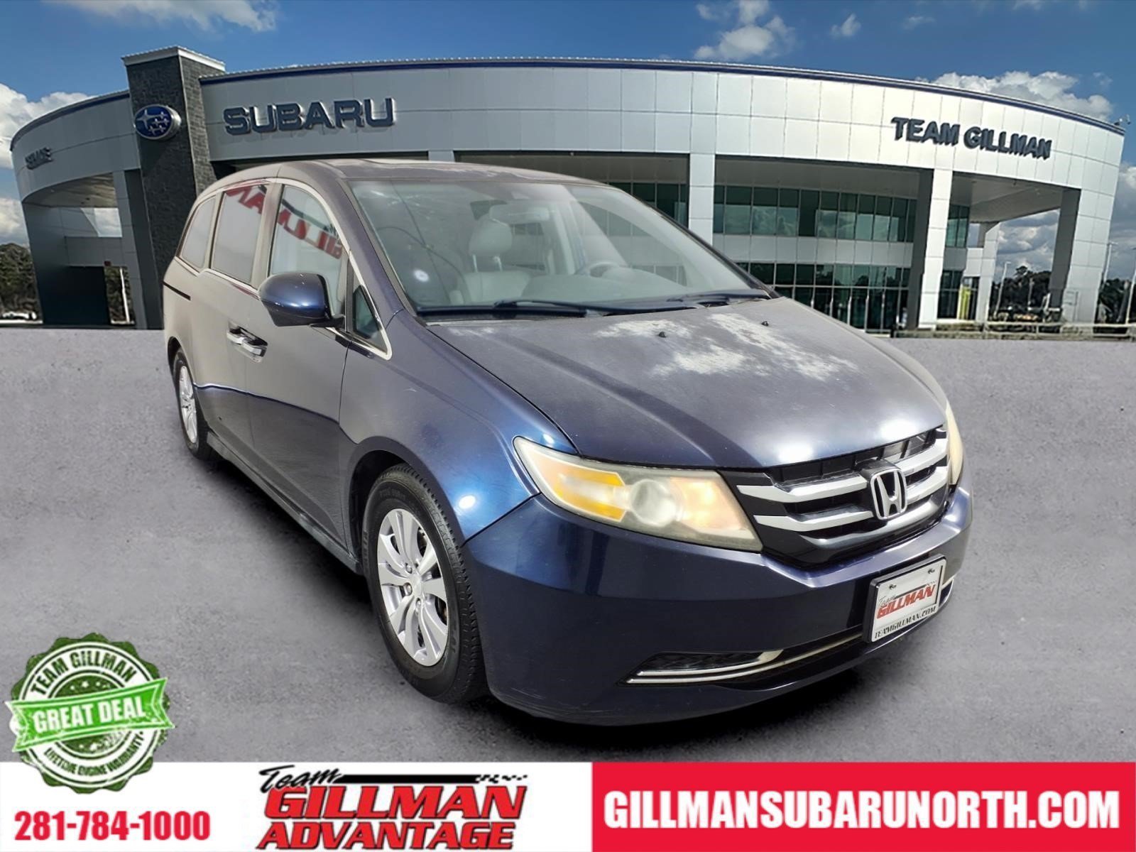 Used 2014 Honda Odyssey EX-L image 1