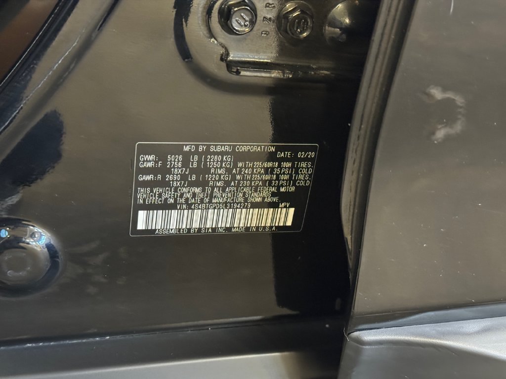Used 2020 Subaru Outback Touring XT AWD/4WD image 31