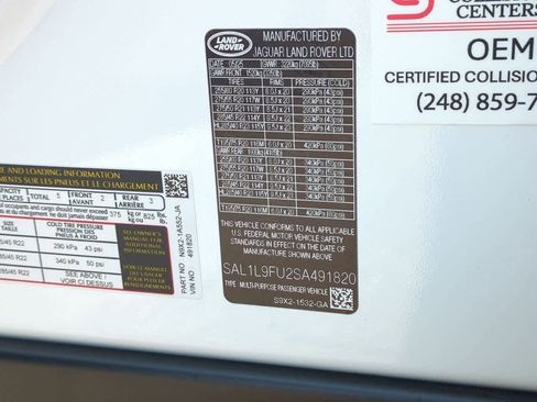 New 2025 Land Rover Range Rover Sport Dynamic SE image 35