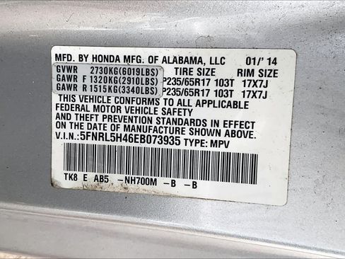 Used 2014 Honda Odyssey EX image 34