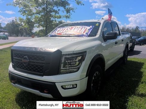 Used 2021 Nissan Titan PRO-4X w/ Off Road Protection Package AWD/4WD image 1