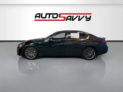 Used 2024 INFINITI Q50 Red Sport 400 w/ Black Opal Edition AWD/4WD image 4
