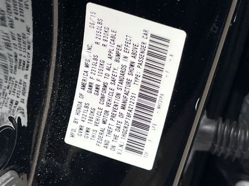Used 2015 Honda Accord EX image 26