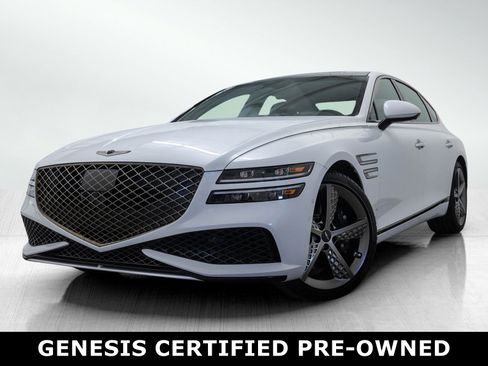 Used 2024 Genesis G80 3.5T Sport w/ Sport Prestige Package AWD/4WD image 1