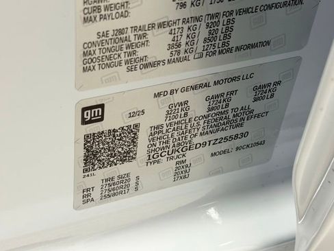 Certified 2026 Chevrolet Silverado 1500 LTZ w/ LTZ Convenience Package II image 25