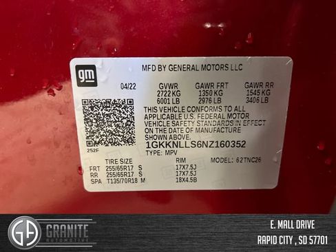 Used 2022 GMC Acadia AT4 w/ Technology Package AWD/4WD image 31