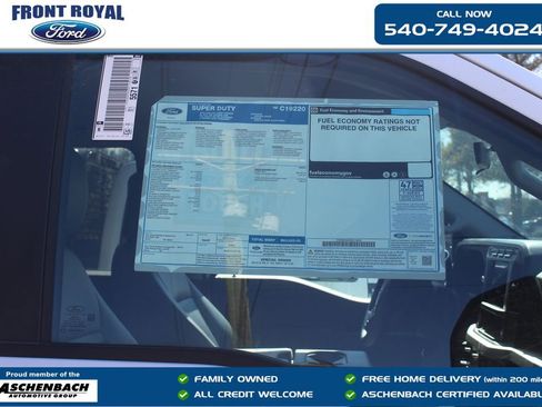 New 2024 Ford F450 XL w/ Snow Plow Prep Package AWD/4WD image 1