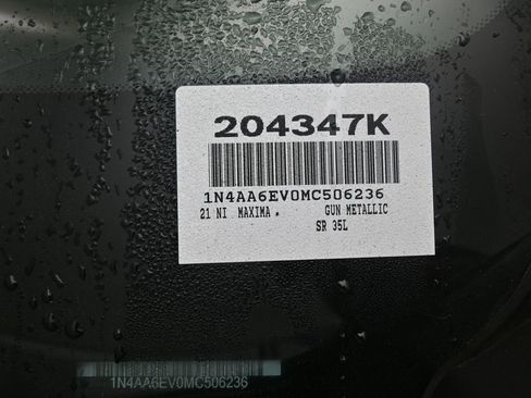 Used 2021 Nissan Maxima SR w/ Sport Mat Group image 11