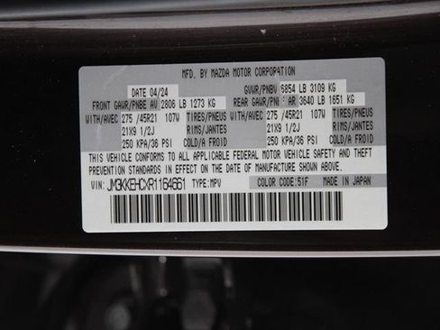 Certified 2024 MAZDA CX-90 3.3 Turbo S w/ Premium Plus image 24