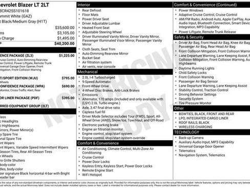 Used 2025 Chevrolet Blazer LT w/ Convenience Package image 5