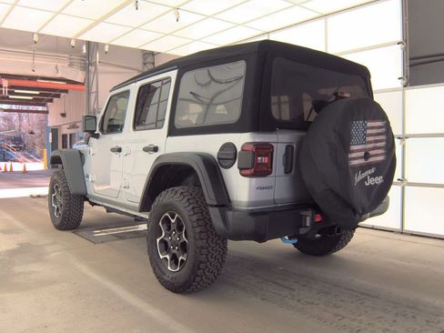 Used 2023 Jeep Wrangler Unlimited Rubicon 4xe w/ Steel Bumper Group image 4