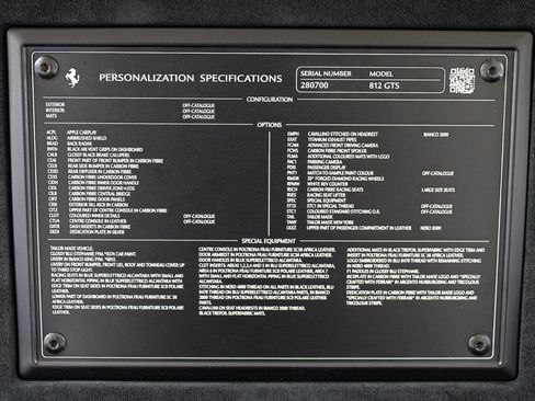 Certified 2022 Ferrari 812 GTS RWD image 95